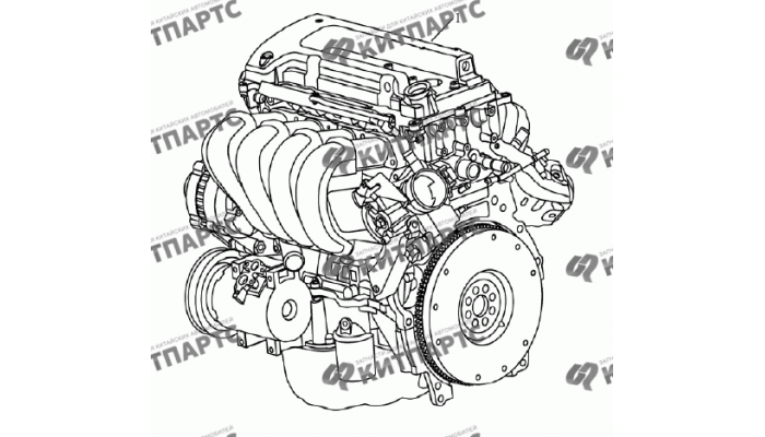 Двигатель в сборе 4G18 (1,8 L) Geely Emgrand (EC7)